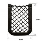 Universal mesh for storing smaller items 126 X 98 mm black