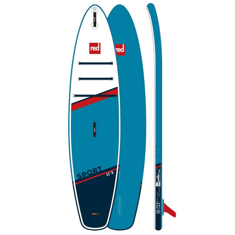 Red Paddle Co SUP Board 11'3'' Sport + Angle SPORT paddle