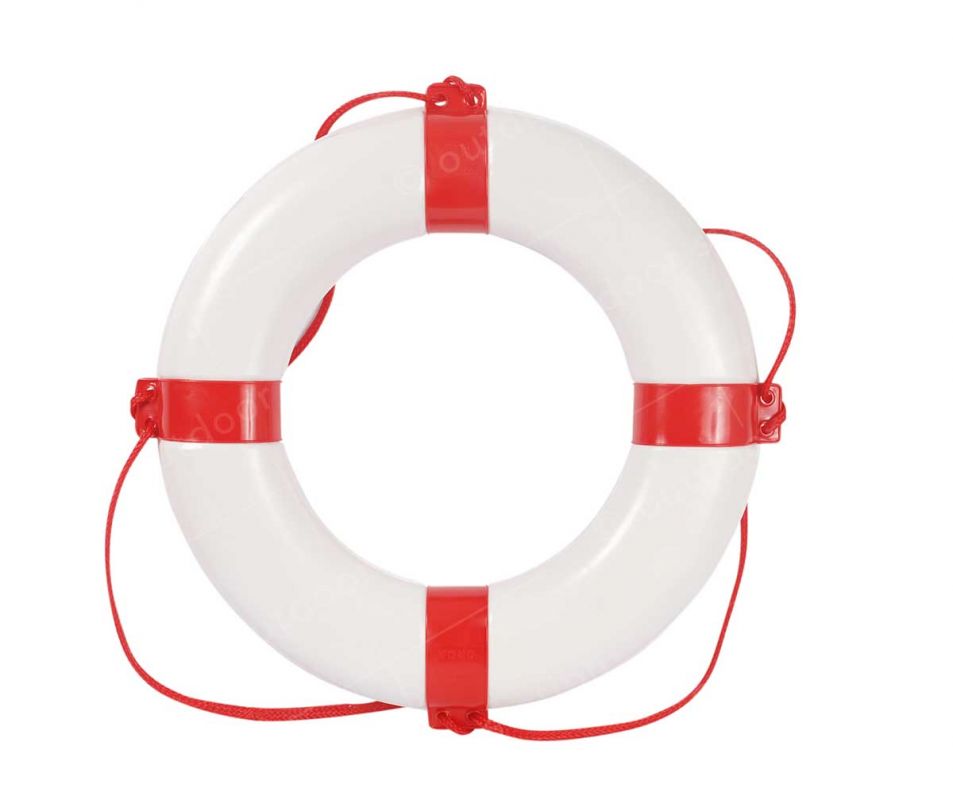 trem lifebuoy ring in colour white