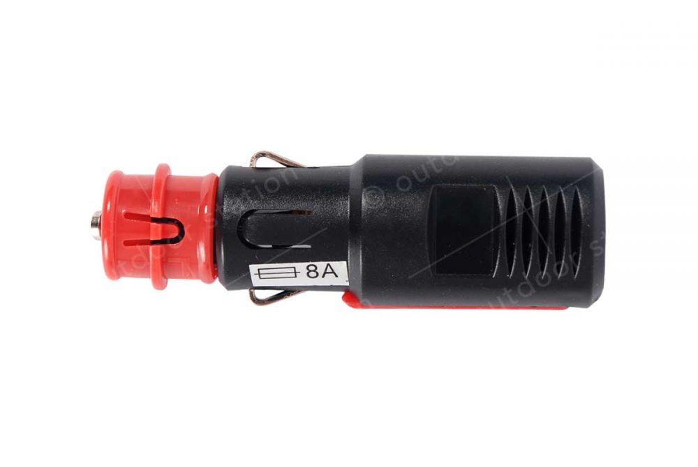 Trem plug for lighter with fuse 8A