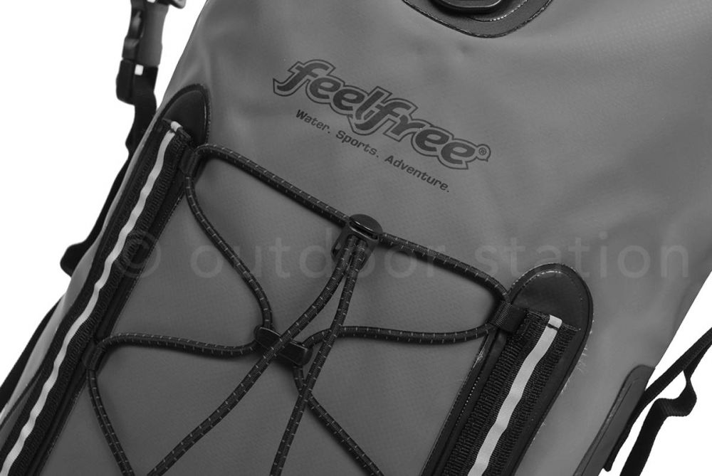 Waterproof backpack - bag Feelfree Go Pack 40L grey
