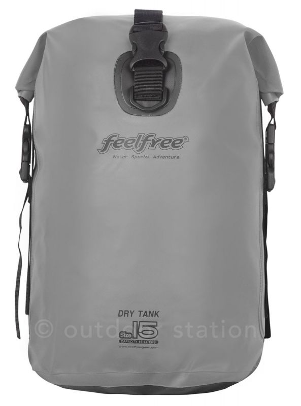 Waterproof backpack Feelfree Dry Tank 15L grey