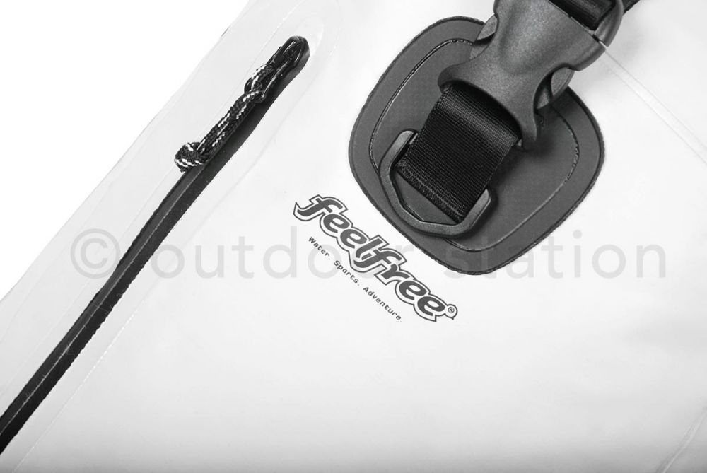 Waterproof motorcycle backpack Feelfree Metro 15L White