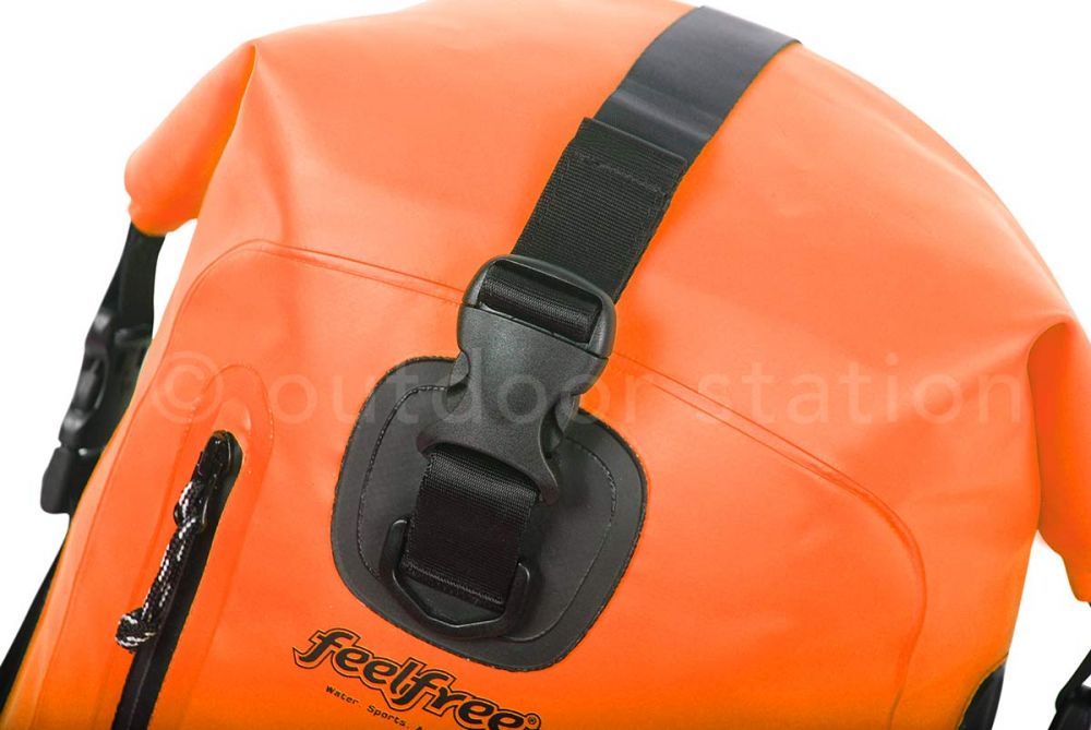 Waterproof motorcycle backpack Feelfree Metro 25L orange