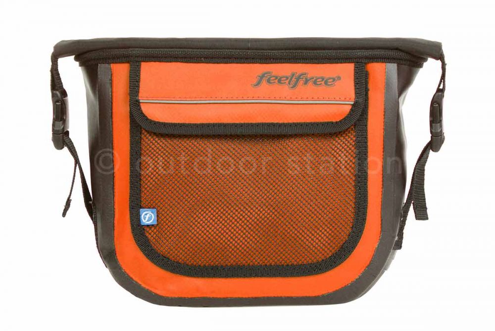 Waterproof shoulder crossbody bag Feelfree Jazz 2L Orange
