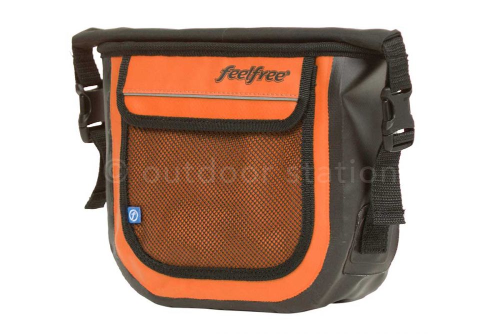 Waterproof shoulder crossbody bag Feelfree Jazz 2L Orange