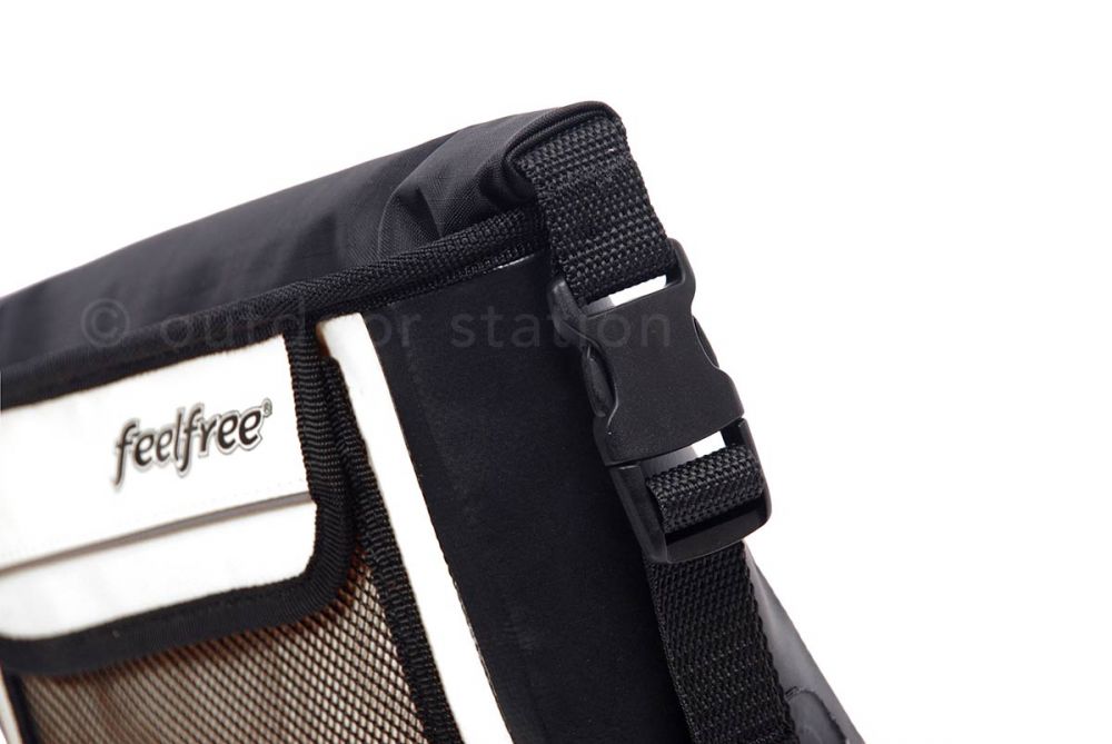 Waterproof shoulder crossbody bag Feelfree Jazz 2L White