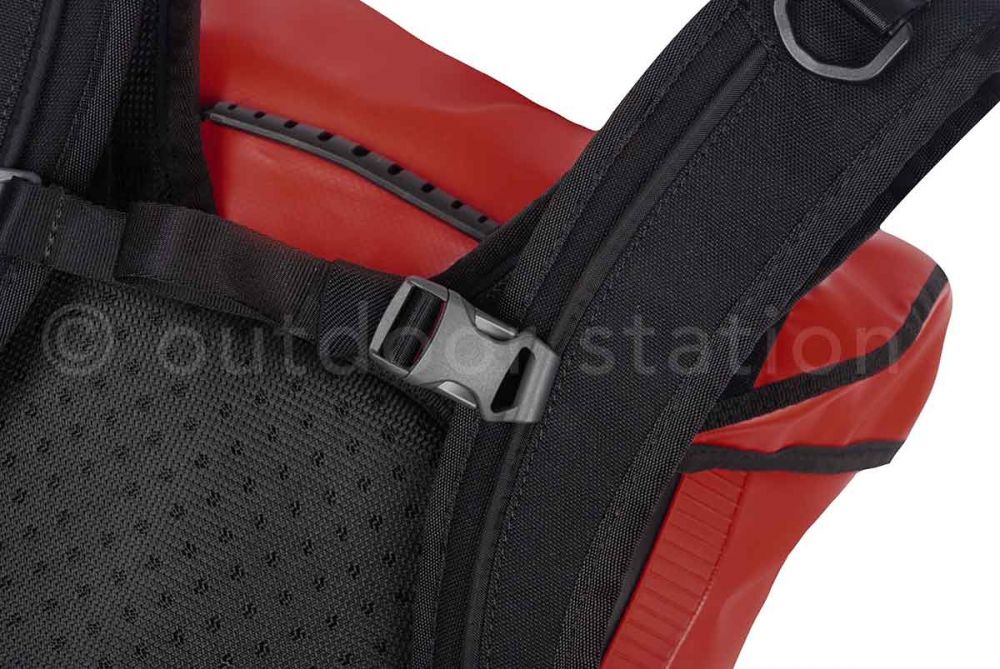 Waterproof urban backpack Feelfree Track 15L red