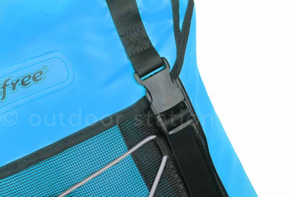 Waterproof urban backpack Feelfree Track 15L sky blue