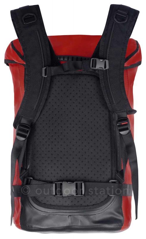 Waterproof urban backpack Feelfree Track 25L red