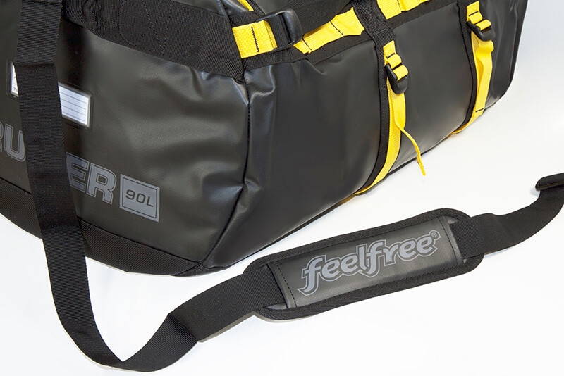 Weatherproof travel bag Feelfree Cruiser 90L Black