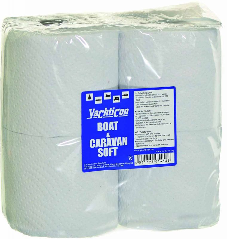 Yachticon Boat and Caravan Soft Toilet Paper