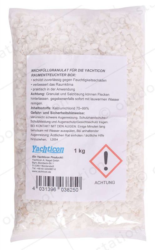 yachticon replacement granulate for dehumidifier 1kg