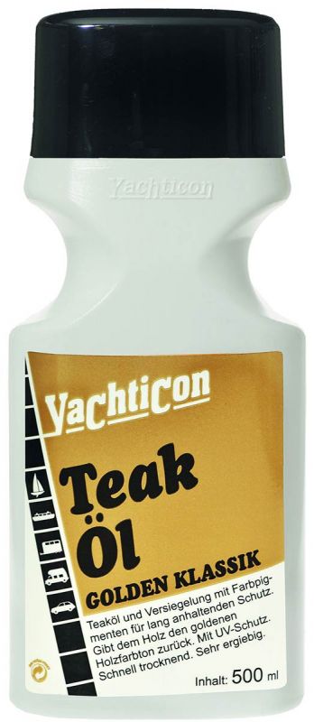 yachticon teak oil golden classic 500ml