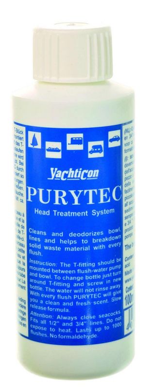 yachticon toilet cleaner purytec replacement cartridge 100ml