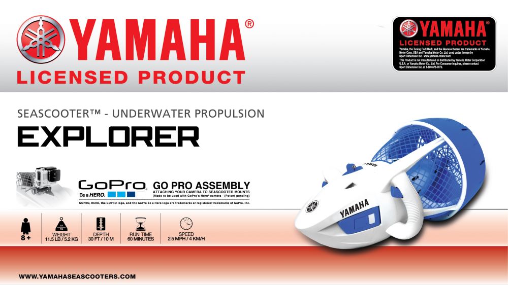 Yamaha sea scooter for kids Explorer